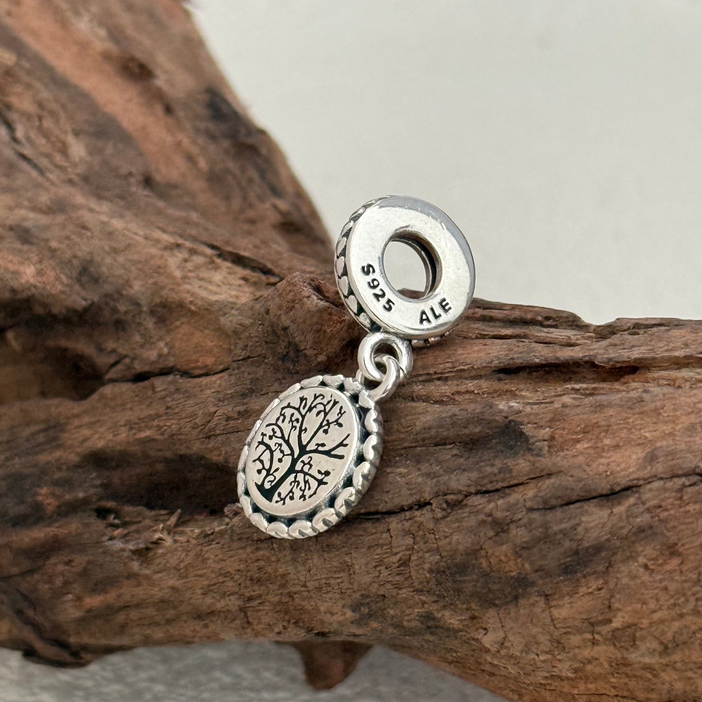 Love Grandma Family Tree Exclusive Dangle Charm Pendant for Pandora Bracelet S925 Silver