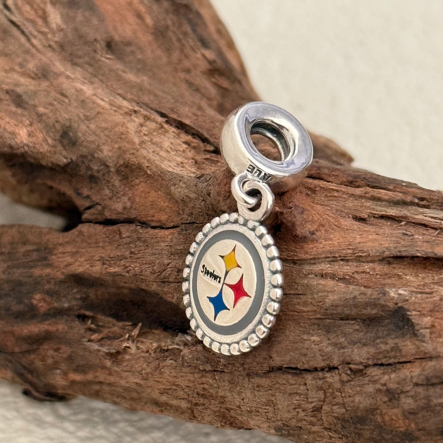 Pittsburgh steelers Exclusive Dangle Charm Pendant for Pandora Bracelet S925 Silver