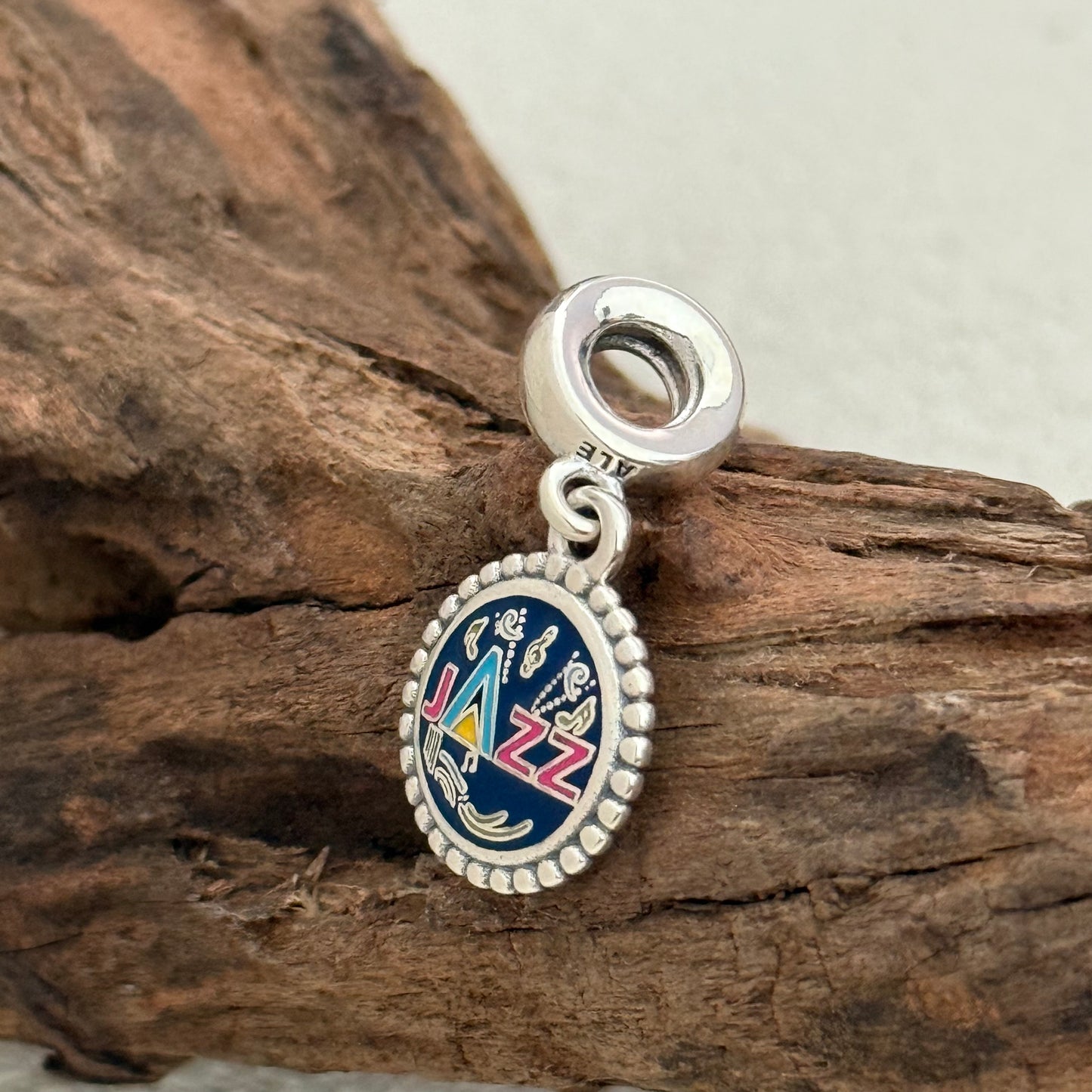JAZZ Music Exclusive Dangle Charm Pendant for Pandora Bracelet S925 Silver