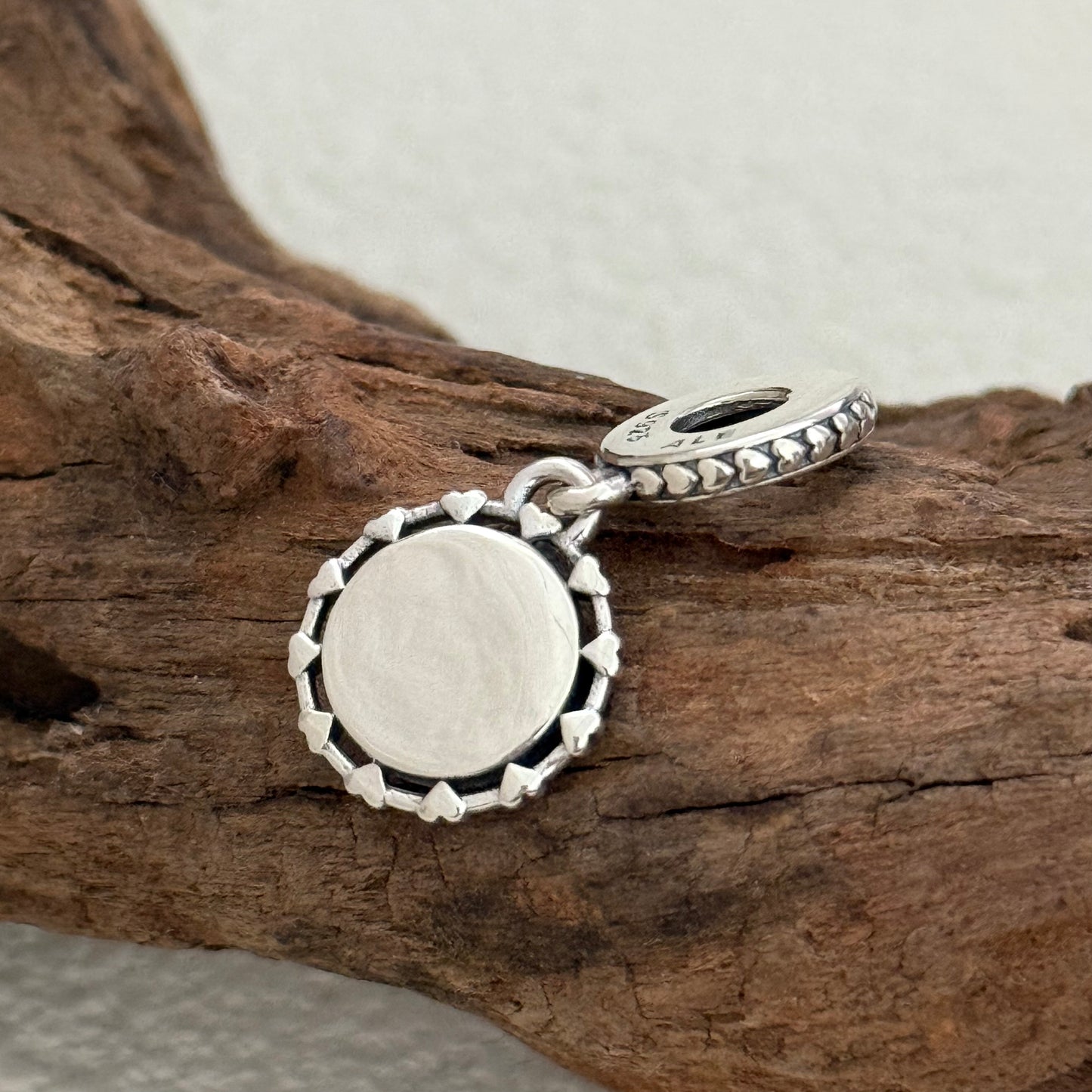 Pandora Puerto Rico Heart around Exclusive Dangle Charm Pendant for Pandora Bracelet S925 Silver