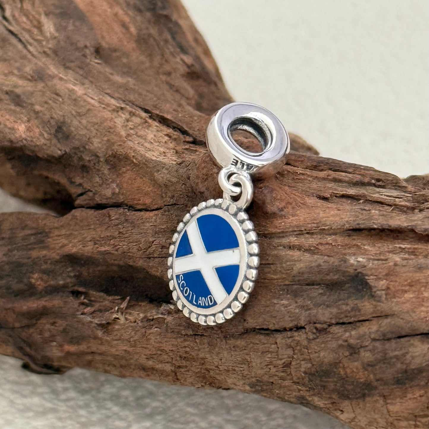 Pandora SCOTLAND Flag Exclusive Dangle Charm Pendant for Pandora Bracelet S925 Silver