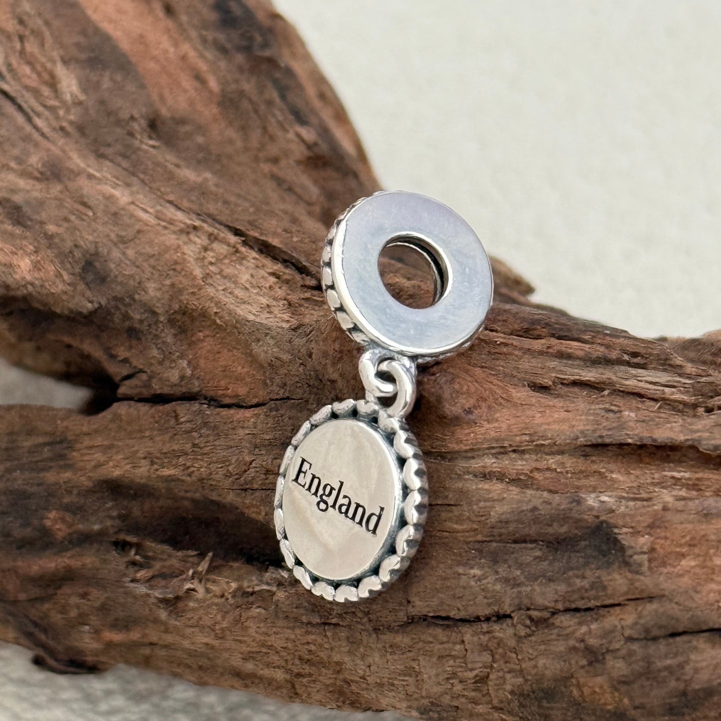 Pandora England Flag Exclusive Dangle Charm Pendant for Pandora Bracelet S925 Silver