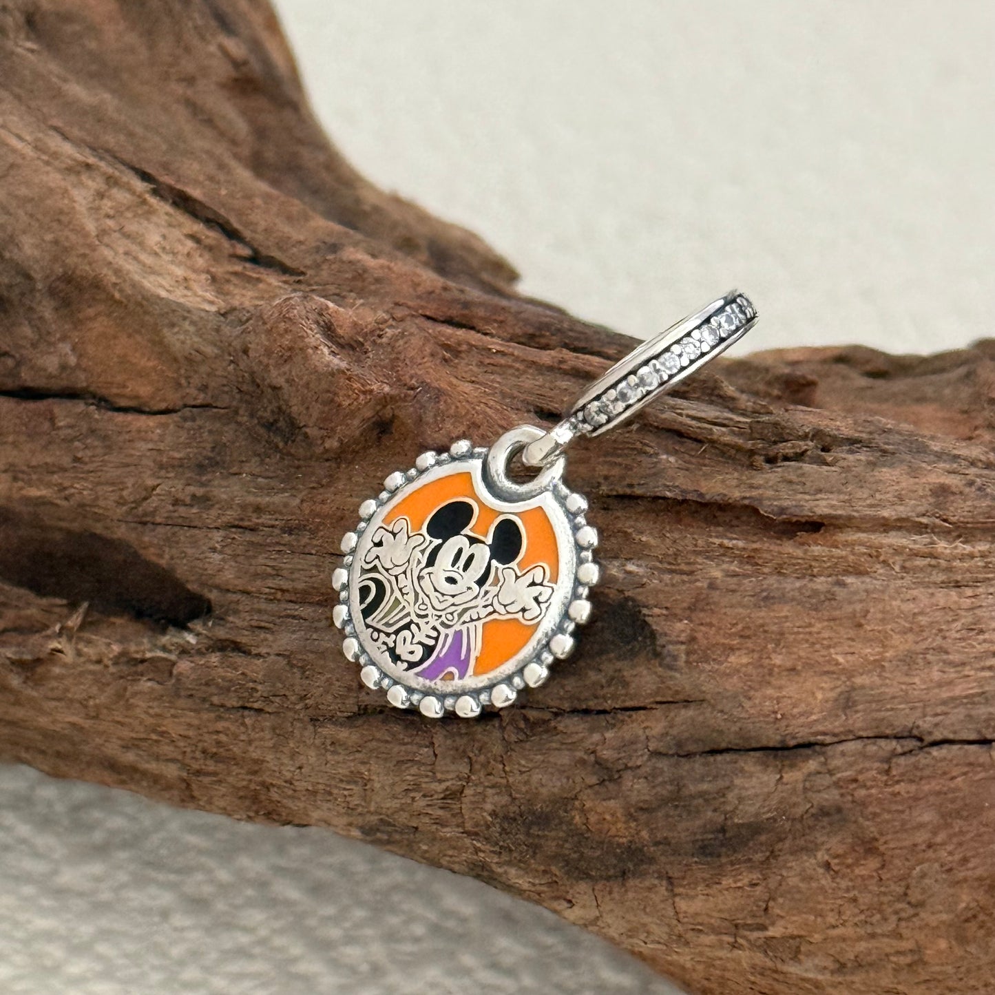 Pandora Mickey Minnie Exclusive Dangle Charm Pendant for Pandora Bracelet S925 Silver