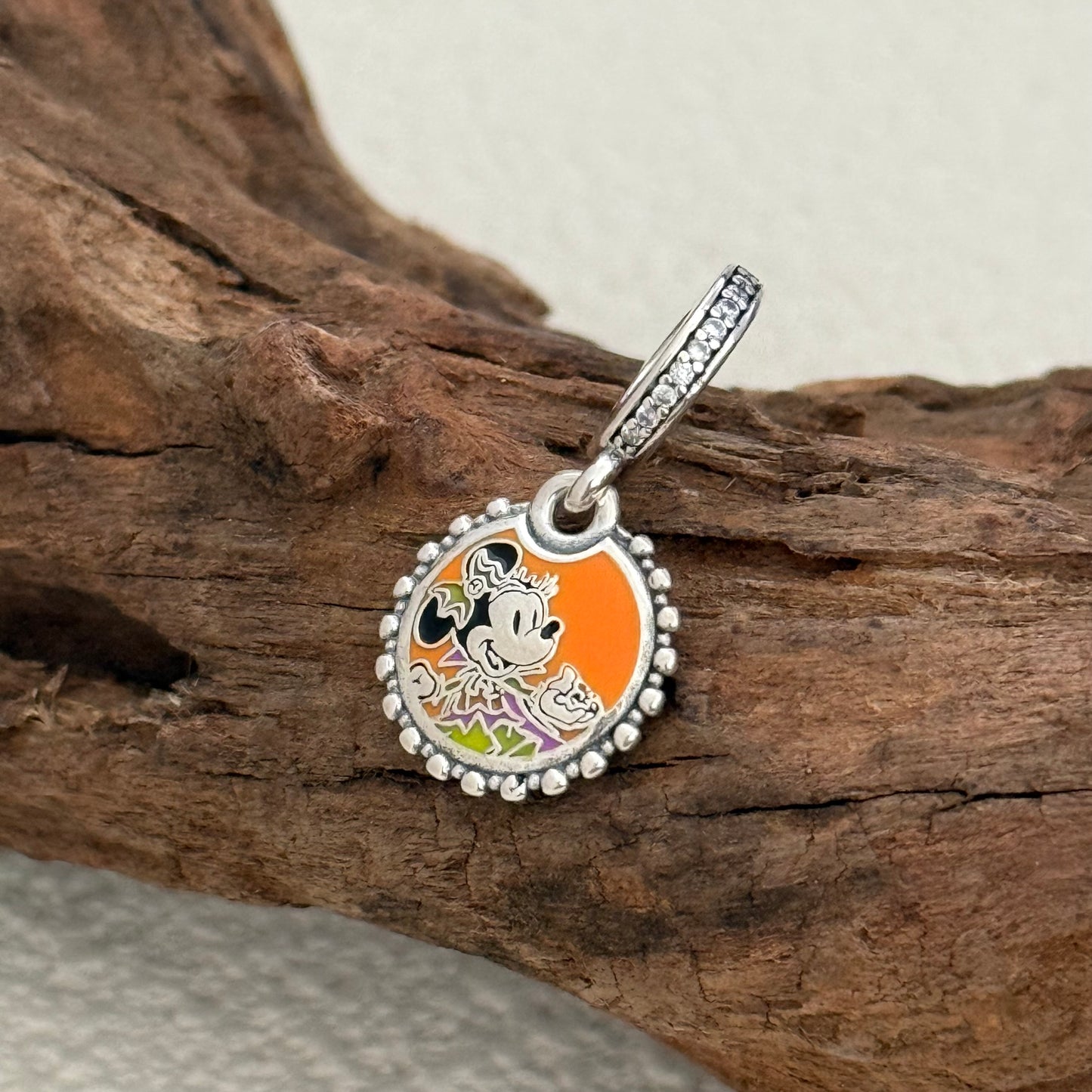 Pandora Mickey Minnie Exclusive Dangle Charm Pendant for Pandora Bracelet S925 Silver