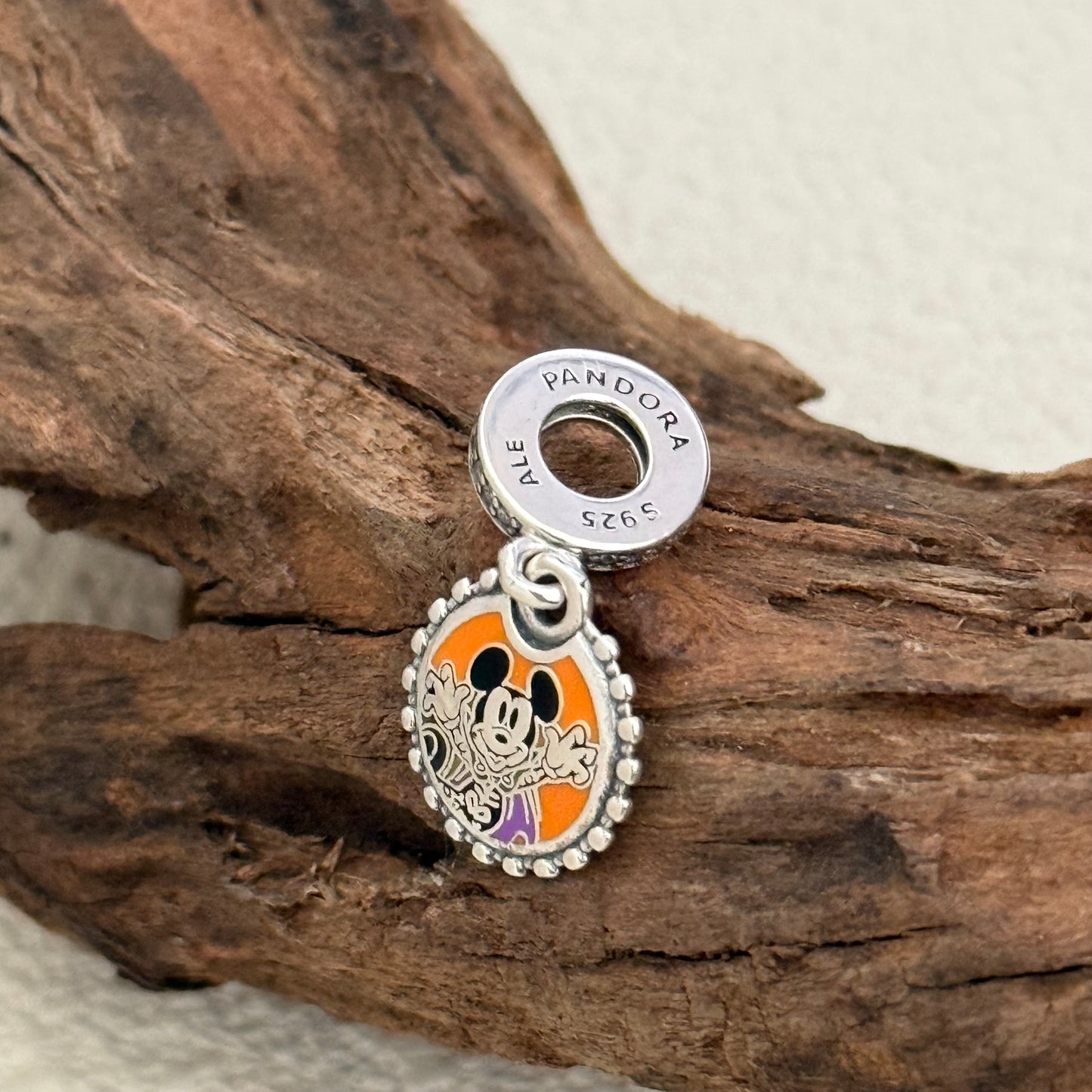 Pandora Mickey Minnie Exclusive Dangle Charm Pendant for Pandora Bracelet S925 Silver