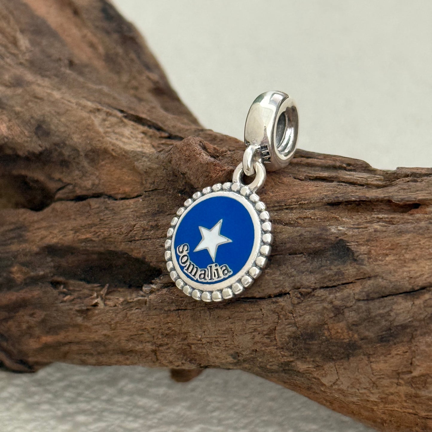 Somalia Exclusive Dangle Charm Pendant for Pandora Bracelet