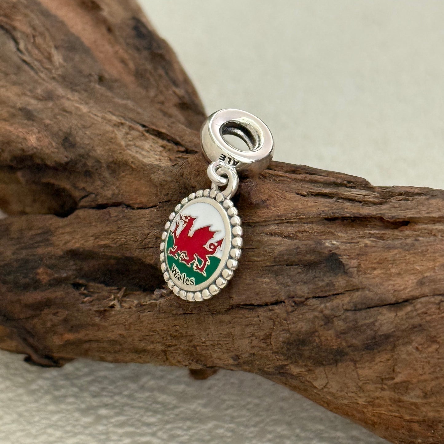 Wales Exclusive Dangle Charm Pendant for Pandora Bracelet
