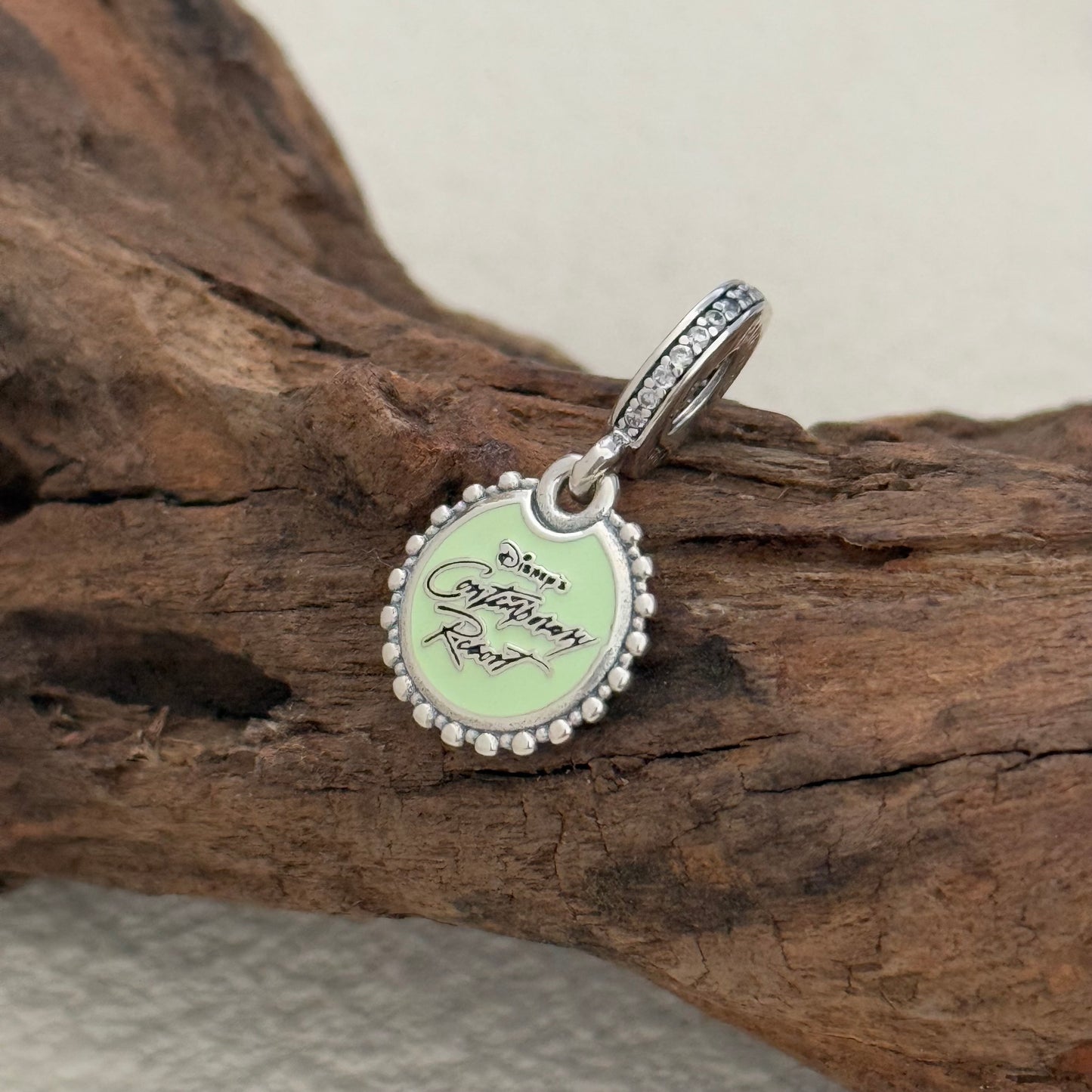 Disney's Contemporary Resort Exclusive Dangle Charm Pendant for Pandora Bracelet S925 Silver