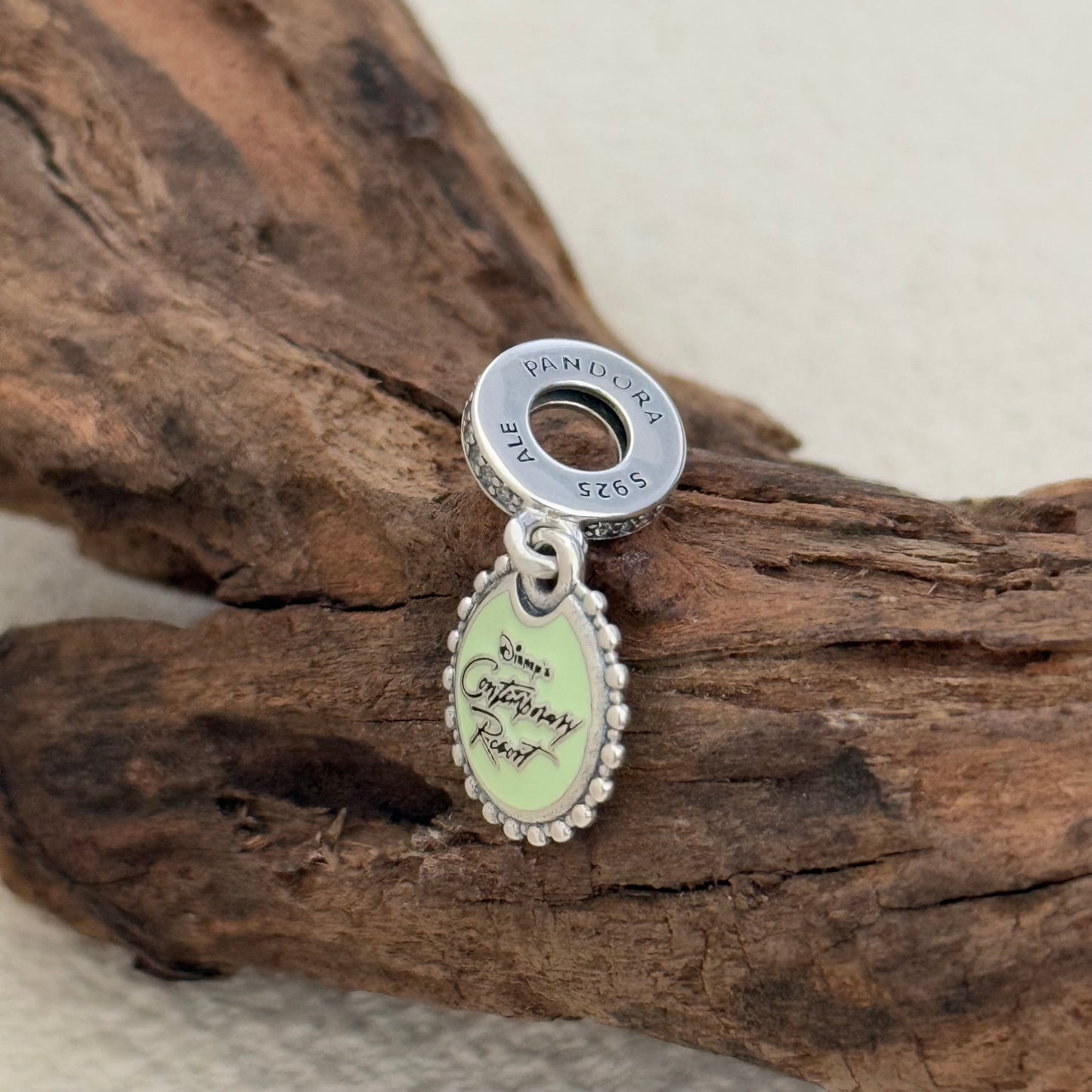 Disney's Contemporary Resort Exclusive Dangle Charm Pendant for Pandora Bracelet S925 Silver