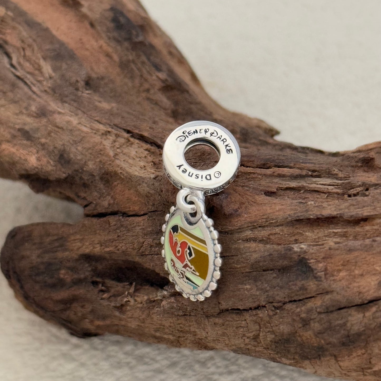 Disney's Contemporary Resort Exclusive Dangle Charm Pendant for Pandora Bracelet S925 Silver