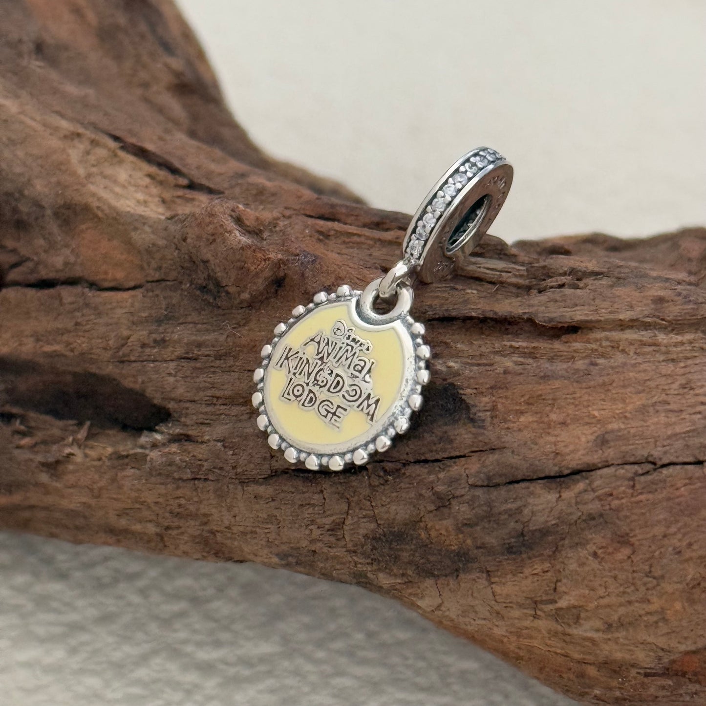 Disney's Animal Kingdom Lodge Exclusive Dangle Charm Pendant for Pandora Bracelet S925 Silver