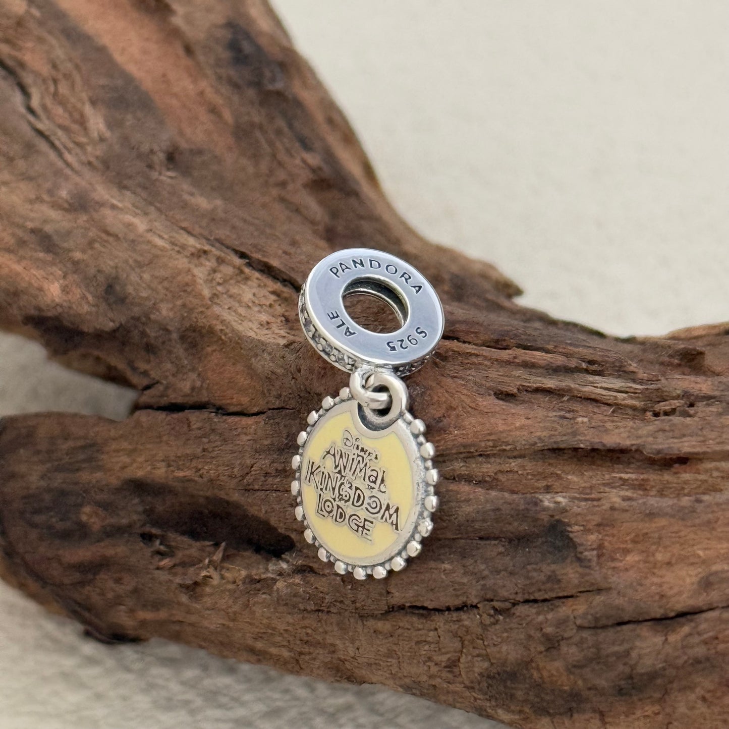 Disney's Animal Kingdom Lodge Exclusive Dangle Charm Pendant for Pandora Bracelet S925 Silver