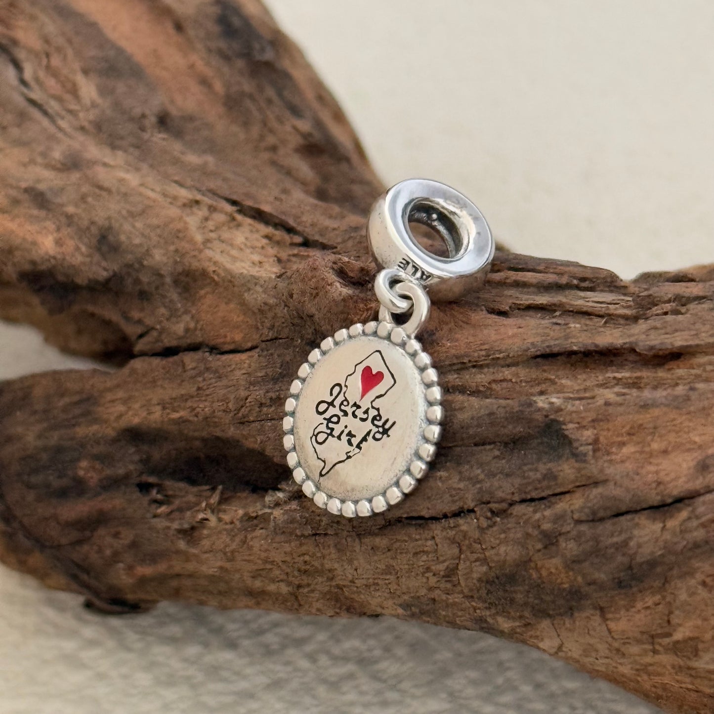 Jersey Girl Exclusive Dangle Charm Pendant for Pandora Bracelet S925 Silver