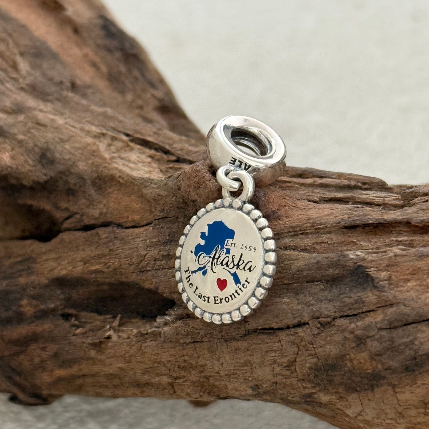 Alaska The Last Erontier Exclusive Dangle Charm Pendant for Pandora Bracelet