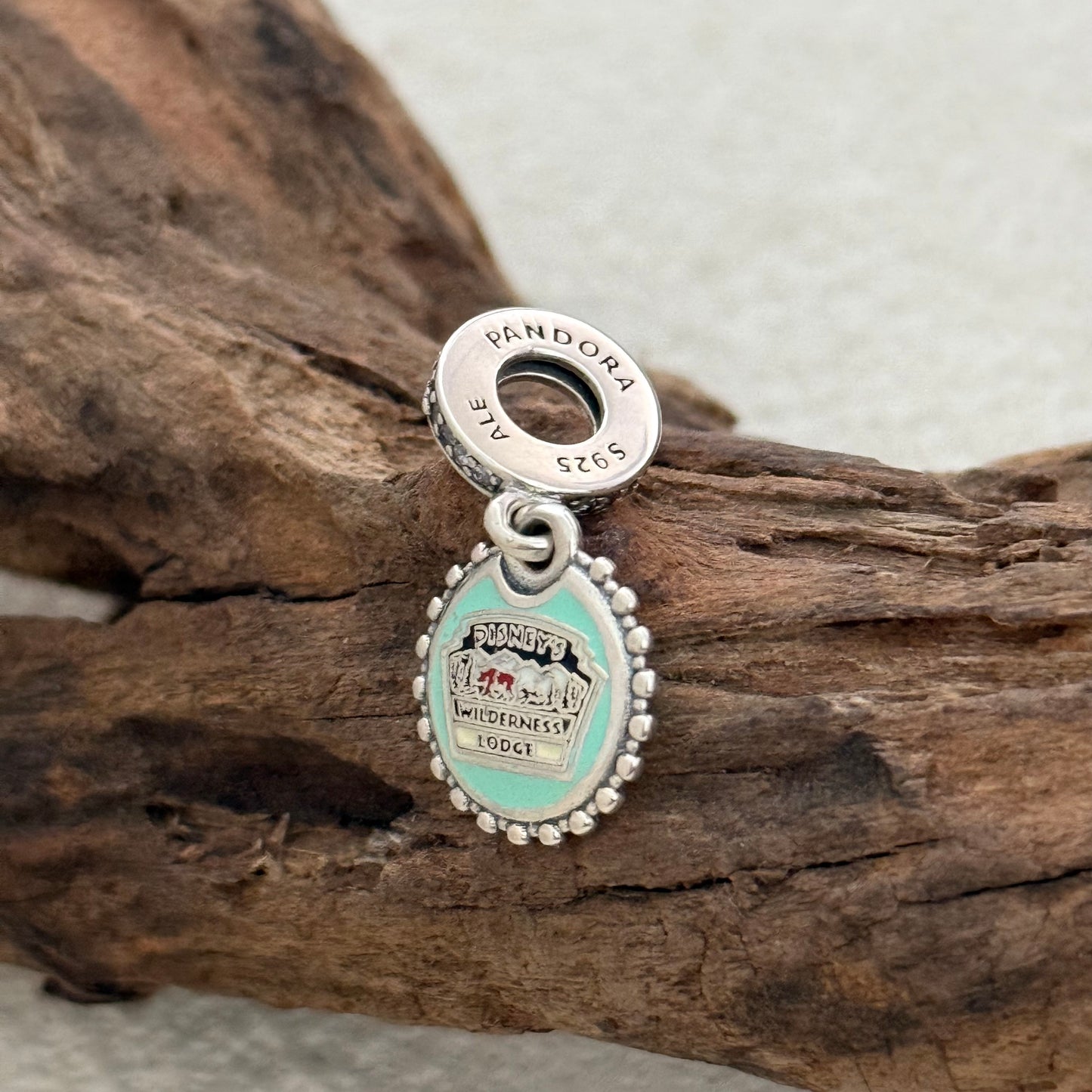 Mickey Disney's Wilderness Lodge Exclusive Dangle Charm Pendant for Pandora Bracelet