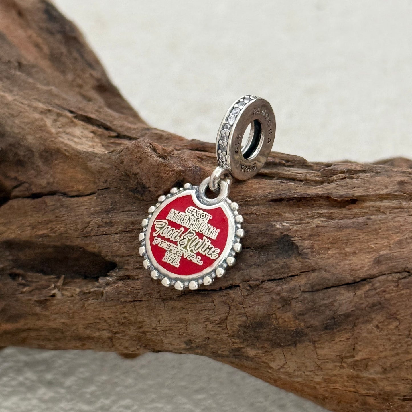 EPCOT International Food & Wine Festival 2024Exclusive Dangle Charm Pendant for Pandora Bracelet