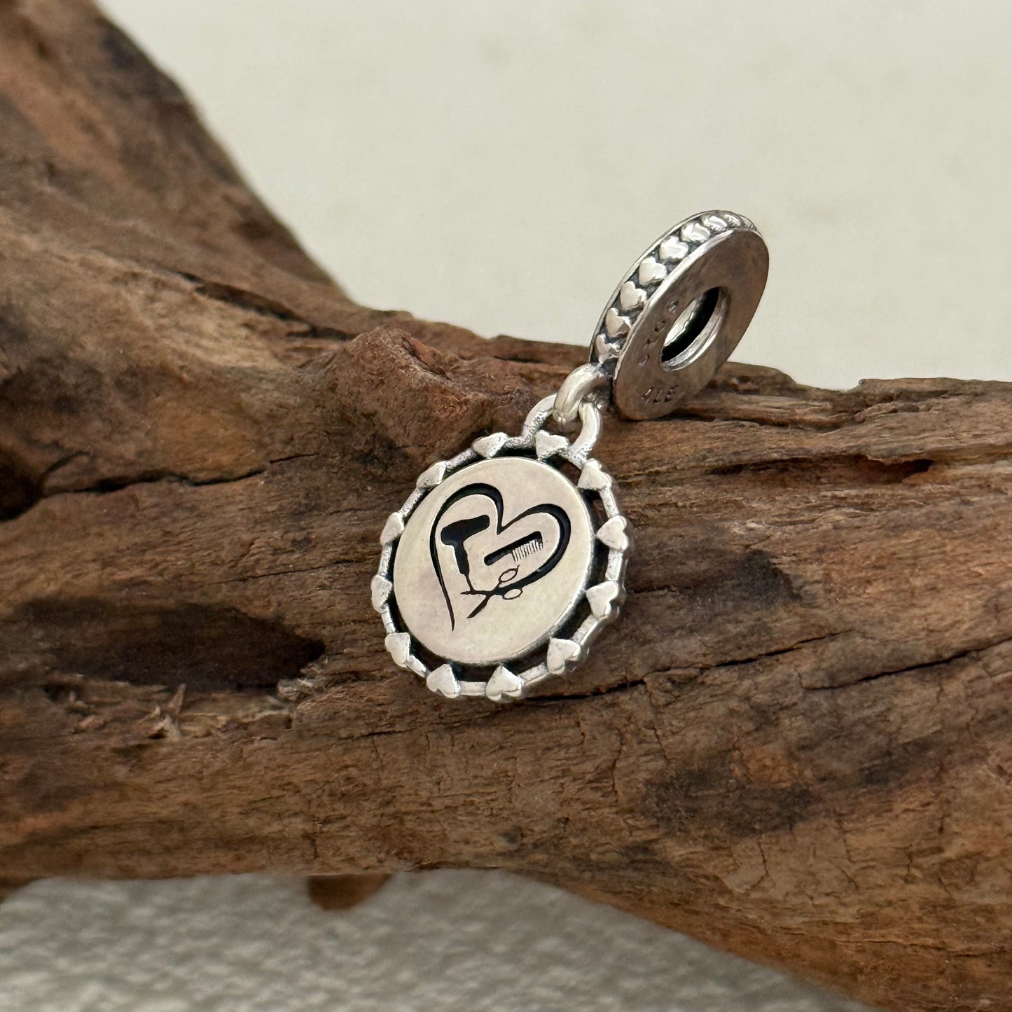 Blow dryer Hair Stylist Scissors Exclusive Dangle Charm Pendant for Pandora Bracelet