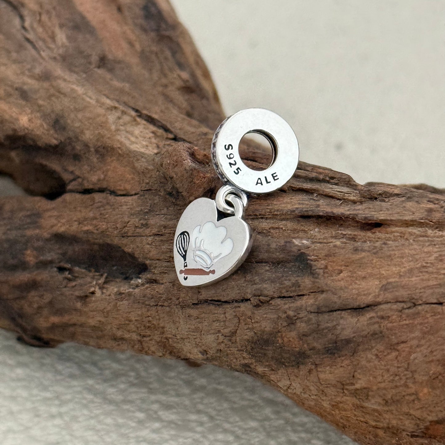 Chef Heart Exclusive Dangle Charm Pendant for Pandora Bracelet