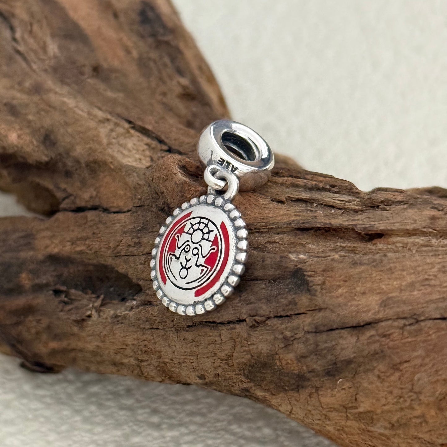 Engraving Pachamama Peru Exclusive Dangle Charm for Pandora Bracelet