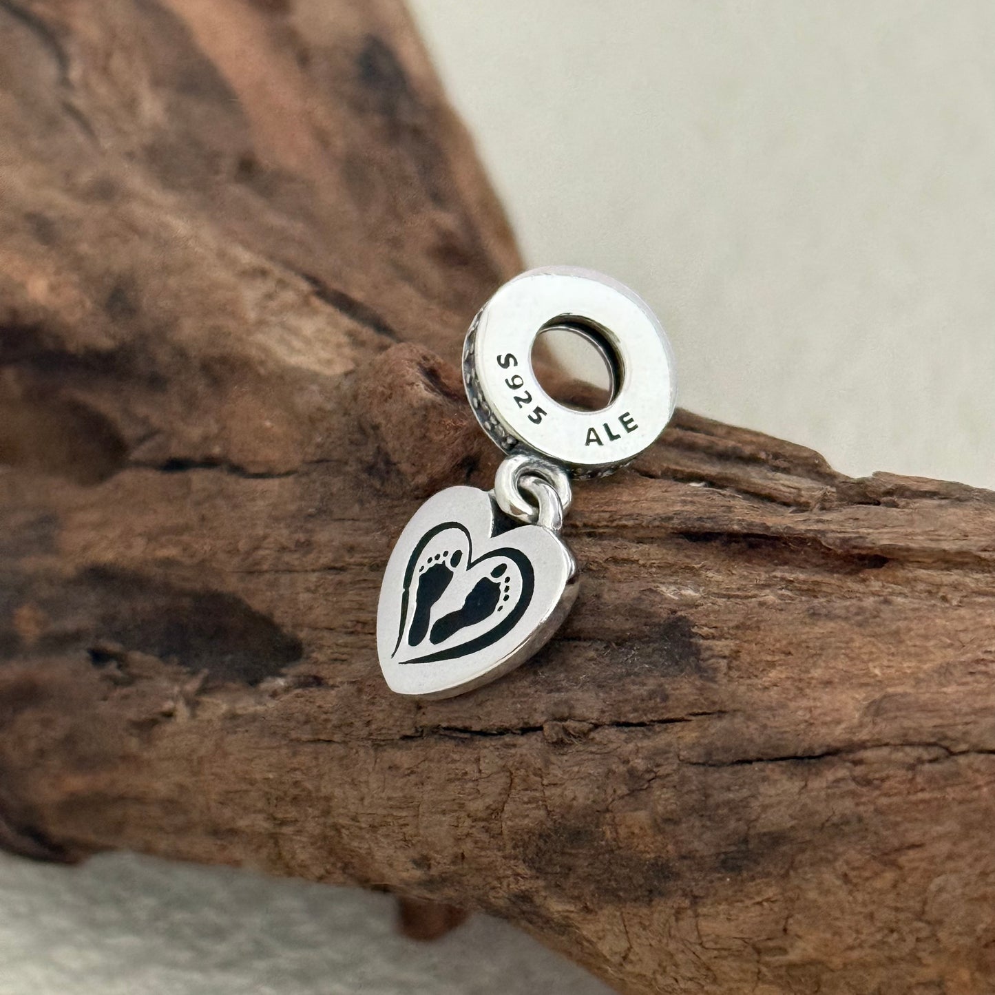 Footprint in Franklin, TN Exclusive Dangle Charm for Pandora Bracelet
