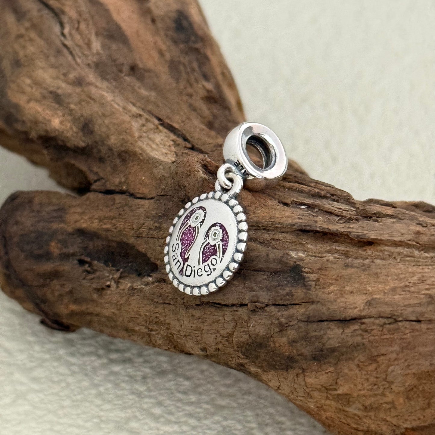 San Diego Seal Exclusive Dangle 925 Sterling Silver Charm for Pandora Bracelet