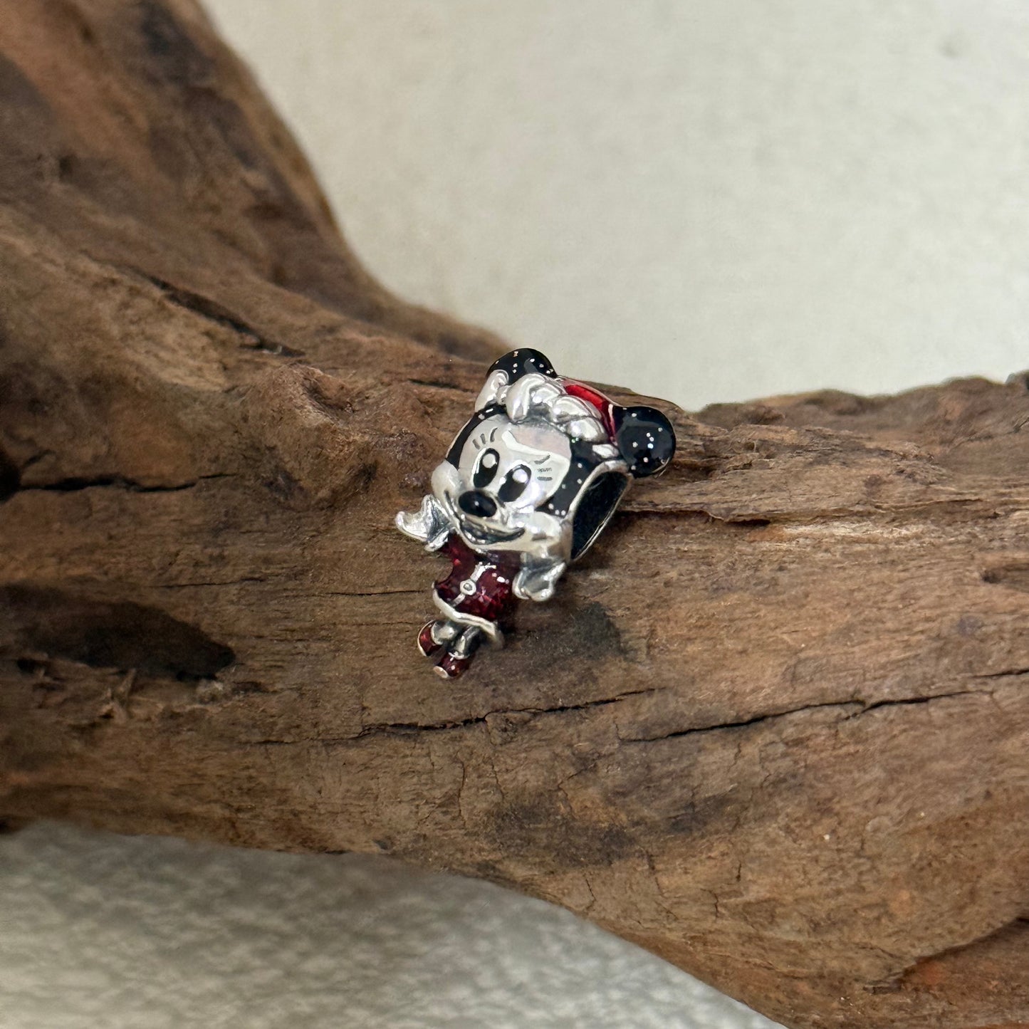 Pandora Disney Minnie Mouse Holiday Charm for Christmas