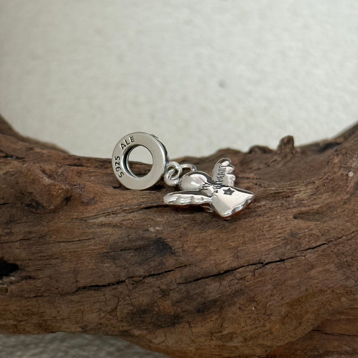 Pandora Gingerbread Angel Dangle Charm