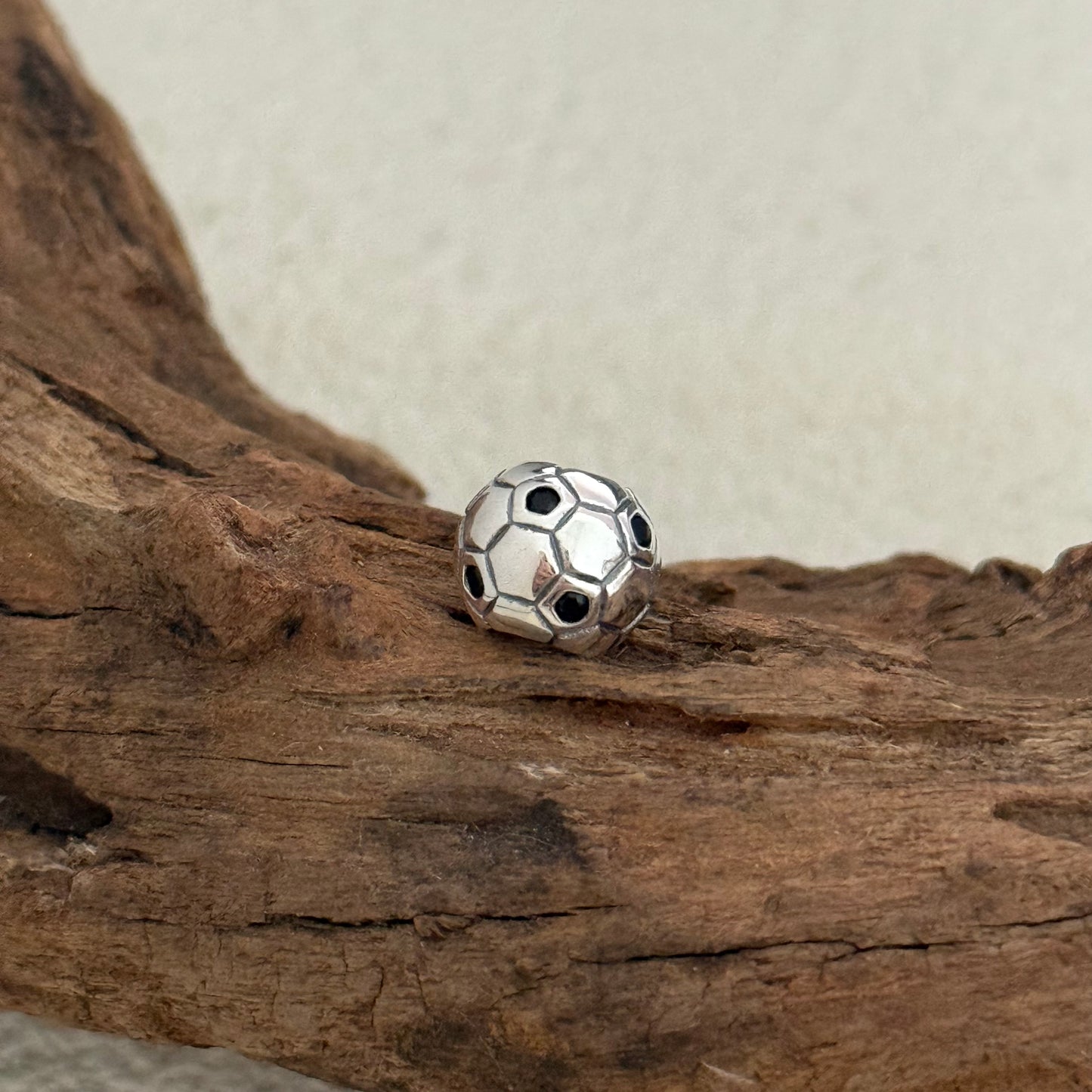 Soccer Ball Charm Sterling Silver for Pandora Bracelet