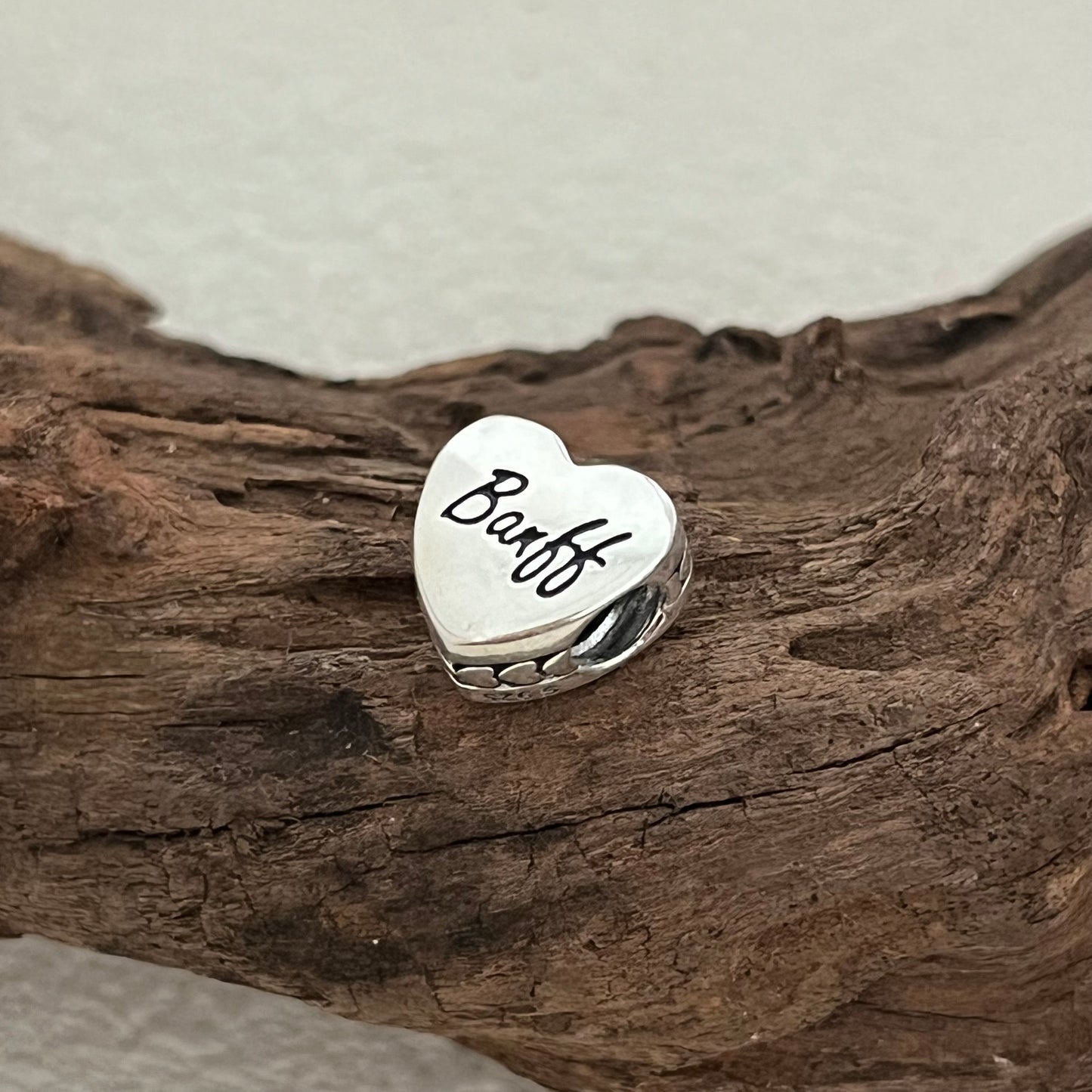 Banff skiing Canada Exclusive Heart Bead Charm for Pandora Bracelet