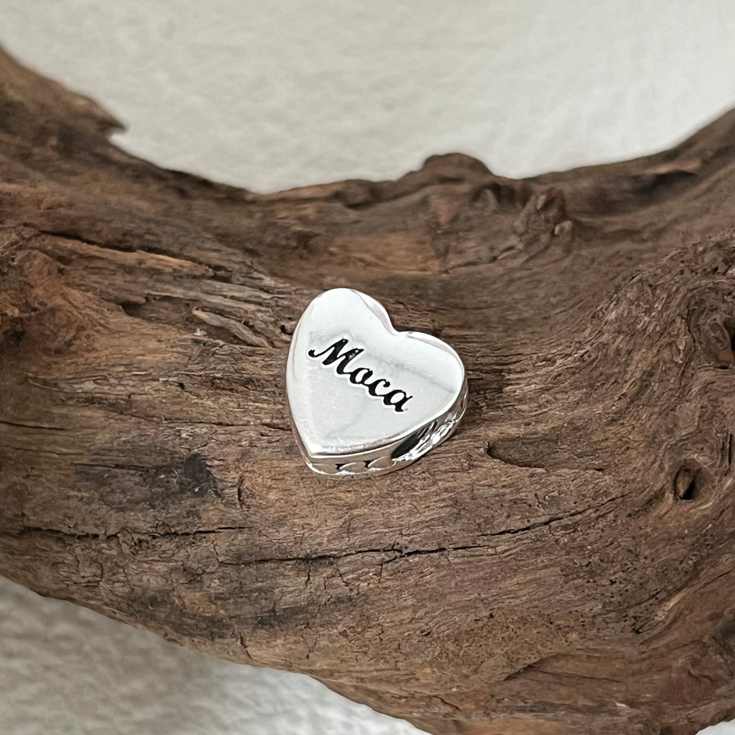 Moca Exclusive Heart Bead Charm for Pandora Bracelet