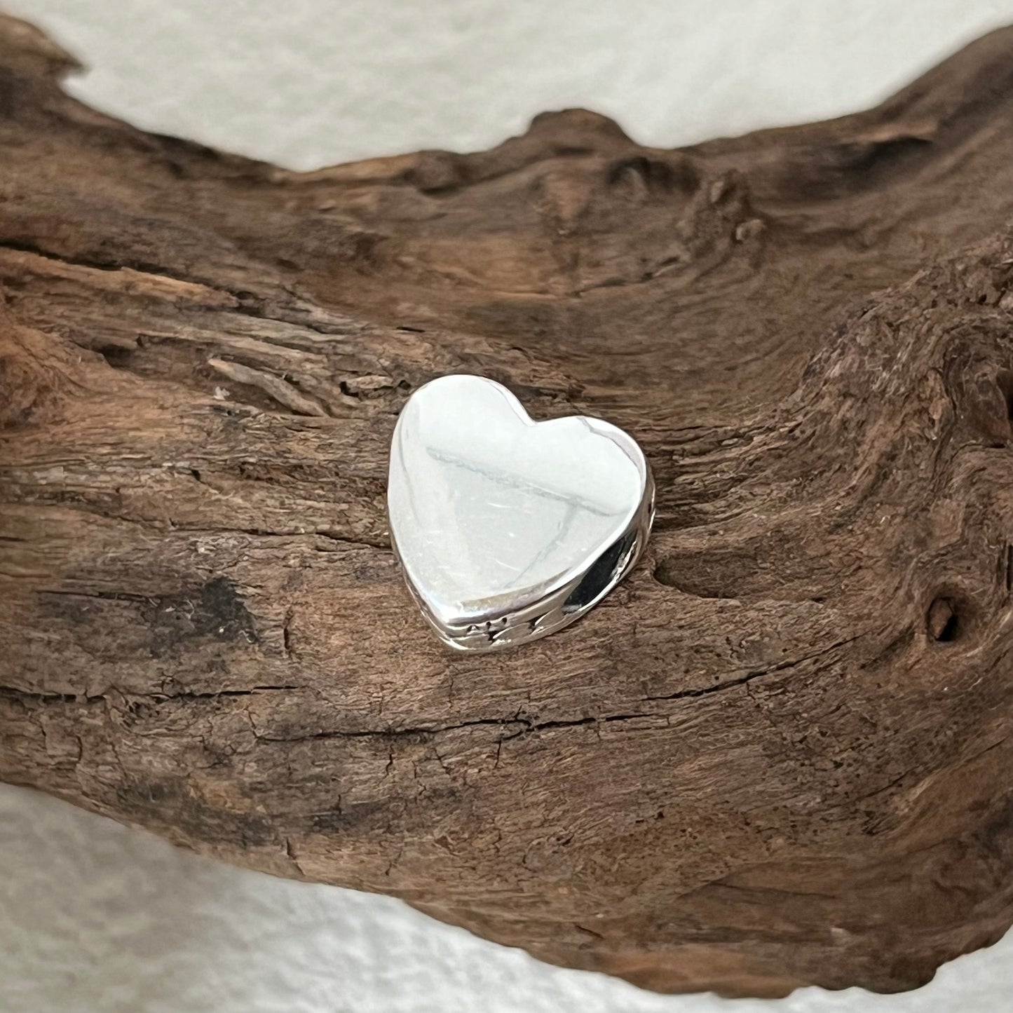 Su Hija cz Charm His Daughter Exclusive Heart Bead Charm for Pandora Bracelet