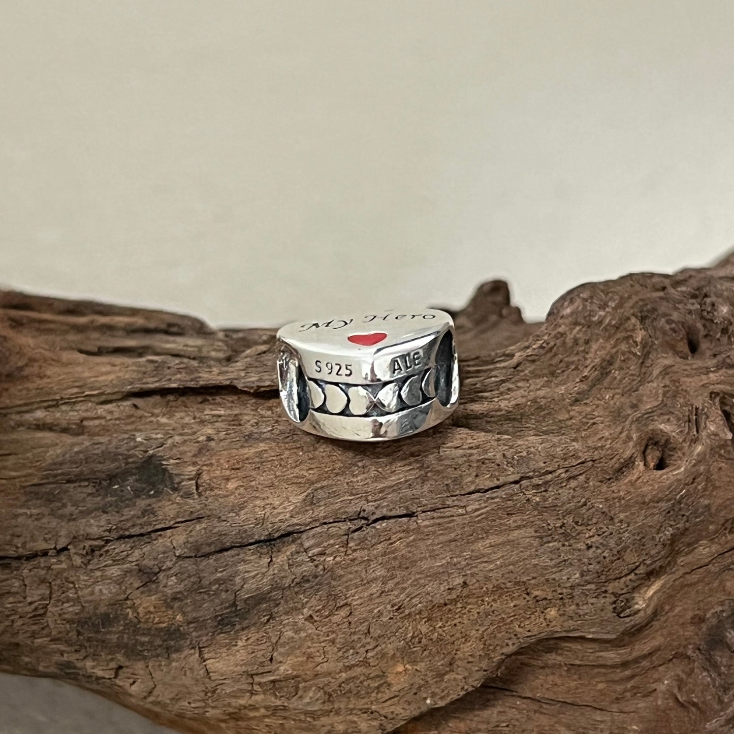 My Hero Exclusive Heart Bead Charm for Pandora Bracelet