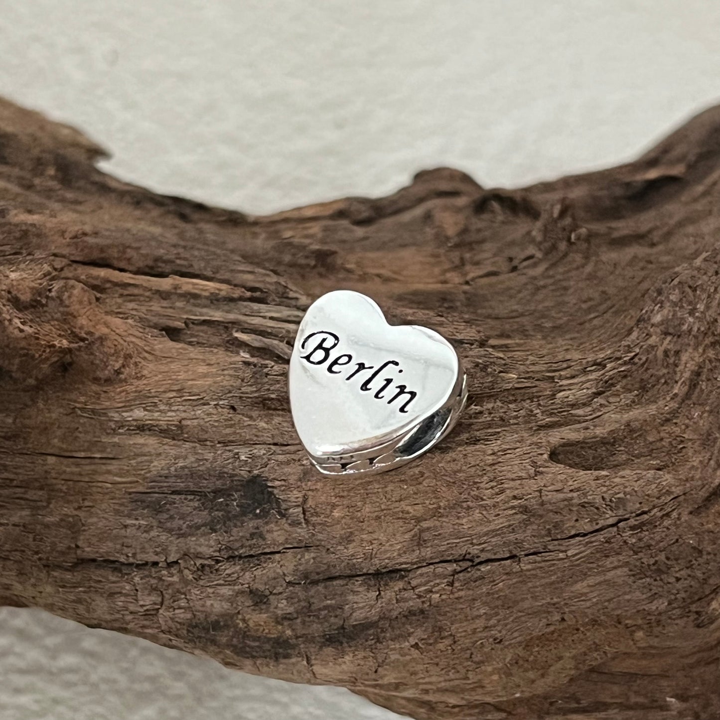 Berlin Bear Exclusive Heart Bead Charm for Pandora Bracelet