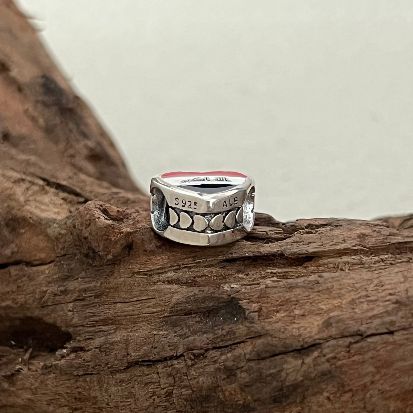 Iraq Flag Exclusive Heart Bead Charm for Pandora Bracelet
