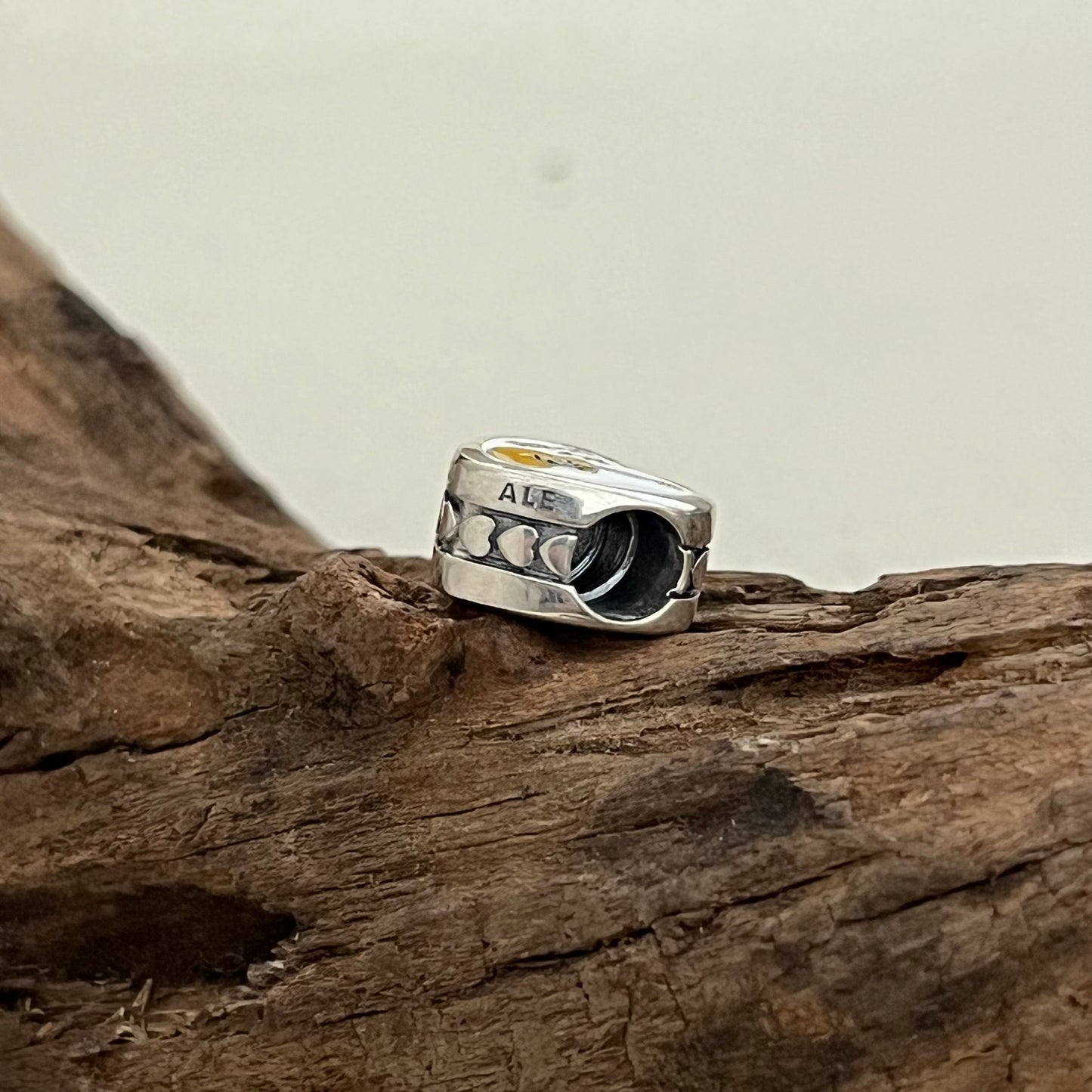 Nashville Music City Exclusive Heart Bead Charm for Pandora Bracelet