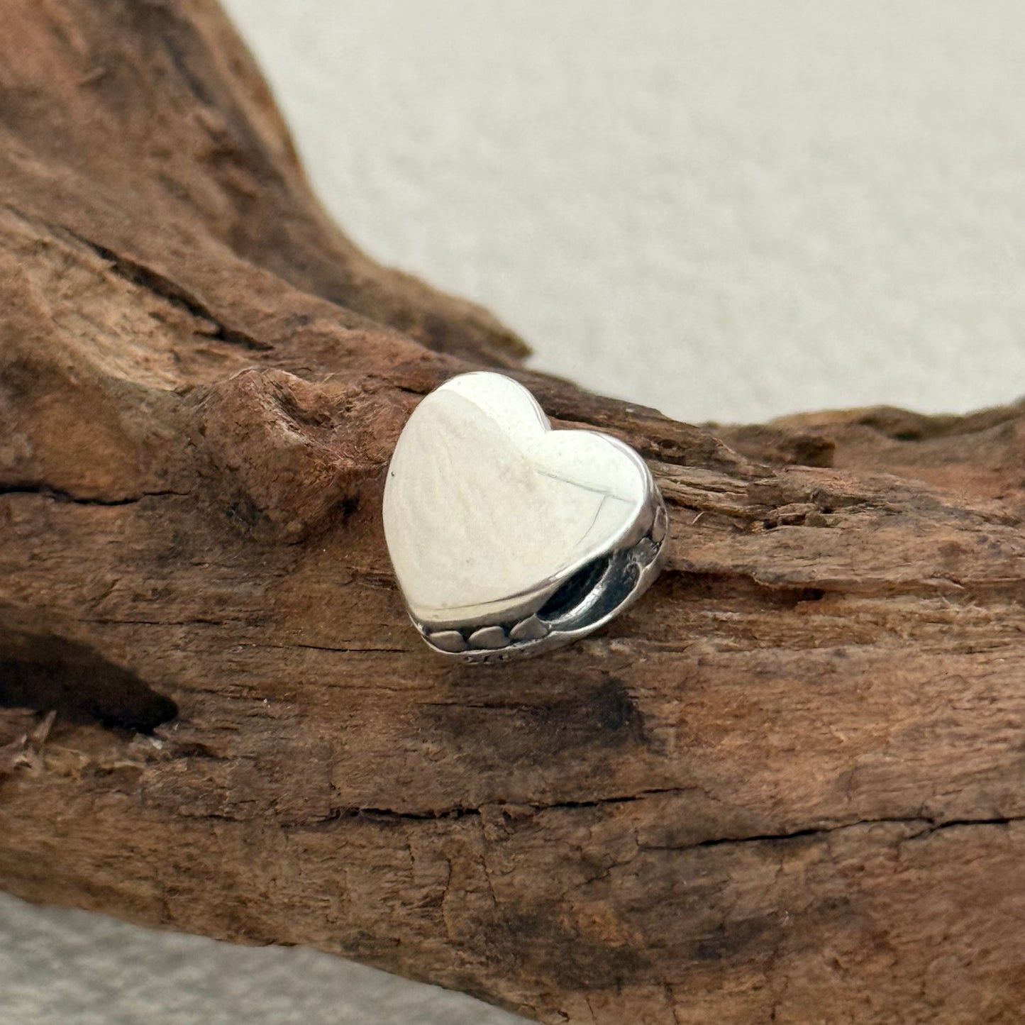 Love Nan Exclusive Heart Bead Charm for Pandora Bracelet