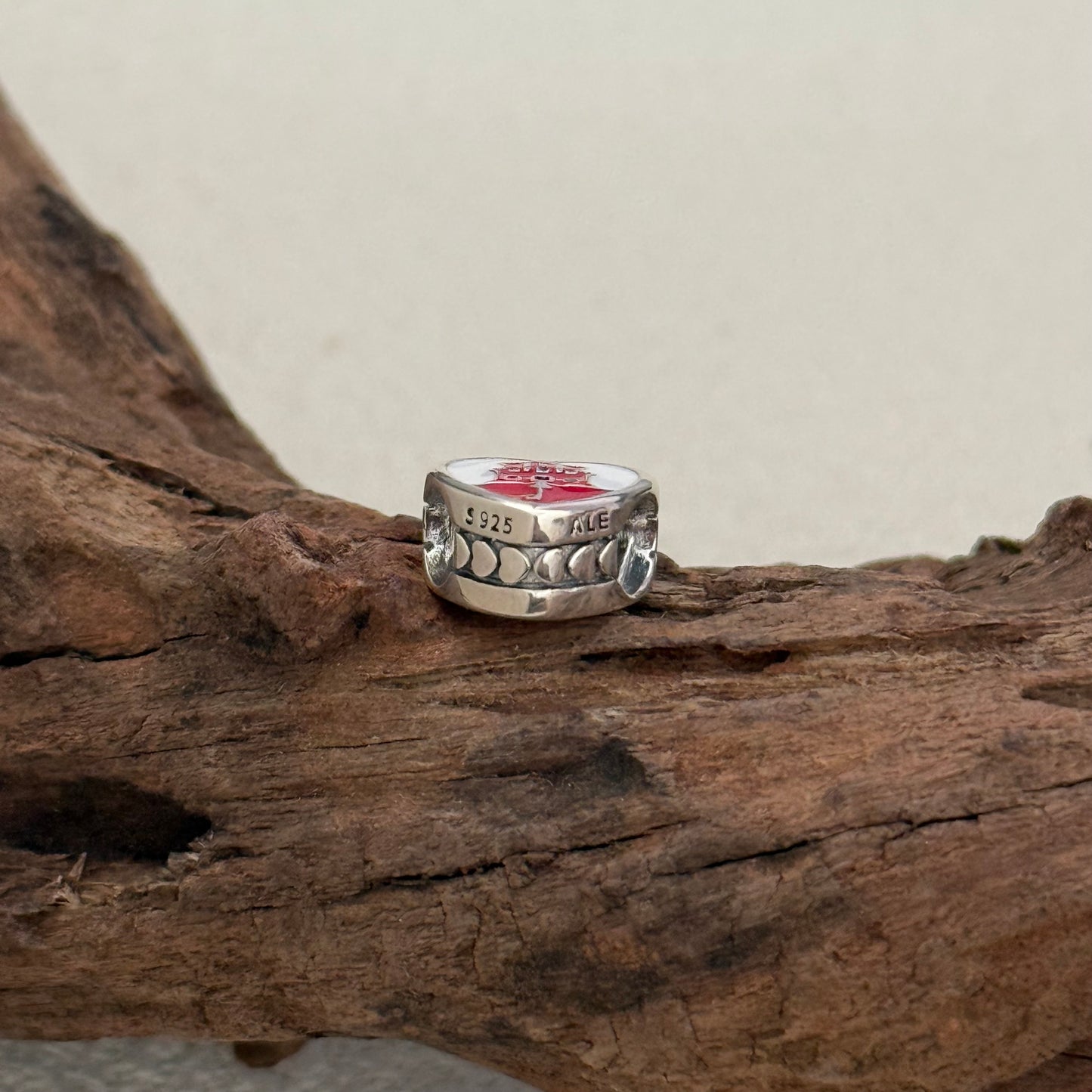 Gibraltar Exclusive Heart Bead Charm for Pandora Bracelet