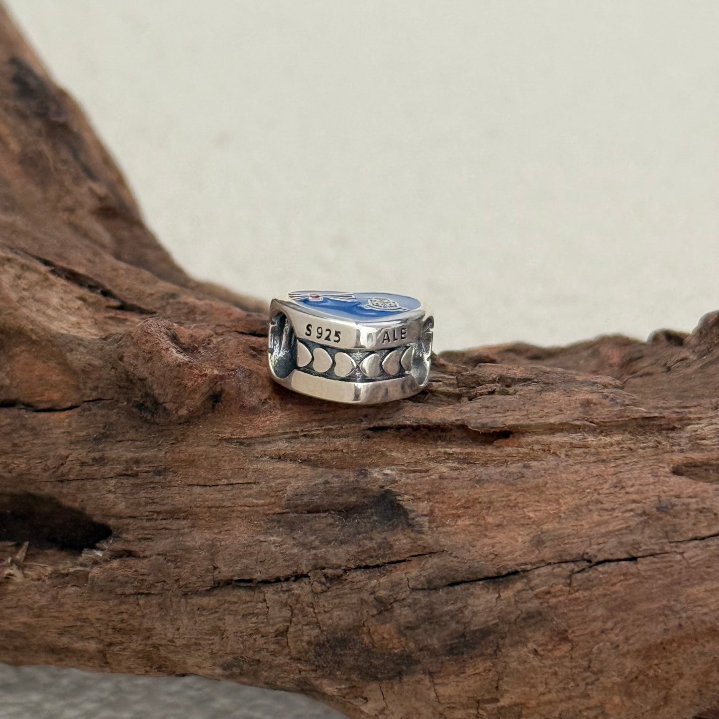 Cayman Islands Flag Exclusive Heart Bead Charm for Pandora Bracelet