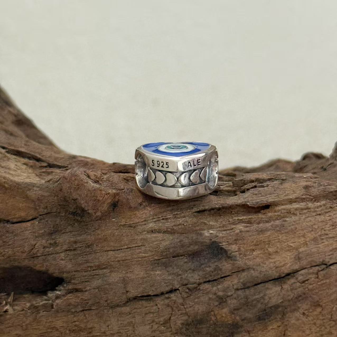 Devil's Eye Charm Exclusive Heart Bead Charm for Pandora Bracelet