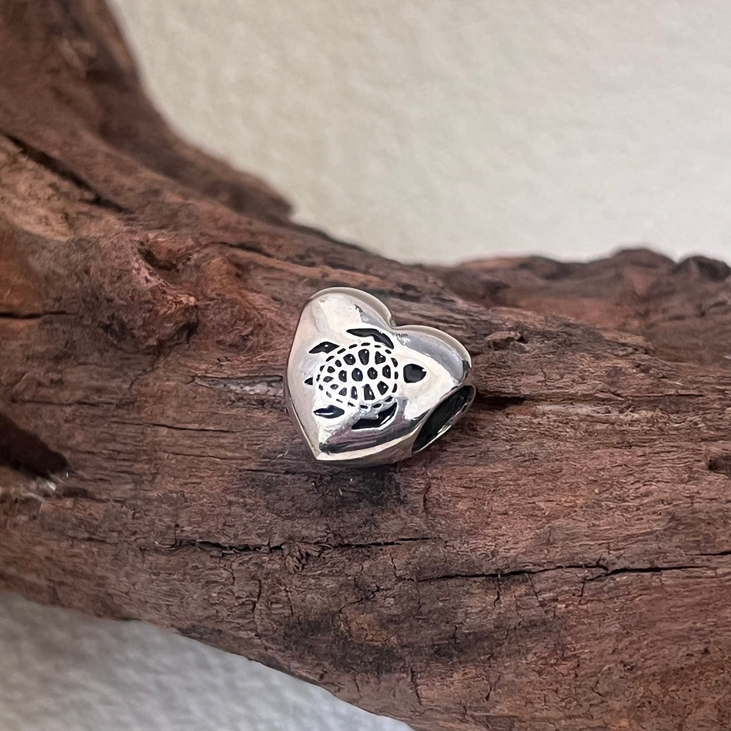 Maui Sea turtles Exclusive Heart Bead Charm for Pandora Bracelet