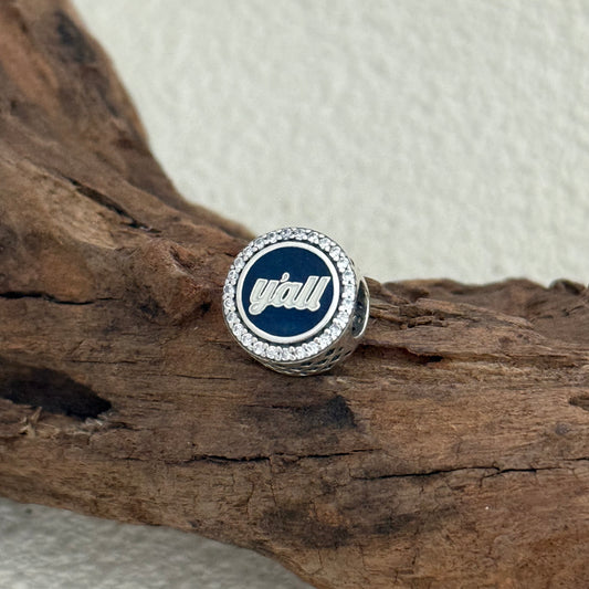 Y'all Exclusive Bead Charm S925 Silver for Pandora Bracelet