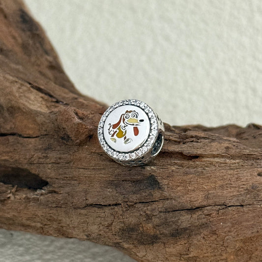 Hollywood Studios Toy Story Slinky Dog Exclusive Bead Charm S925 Silver for Pandora Bracelet