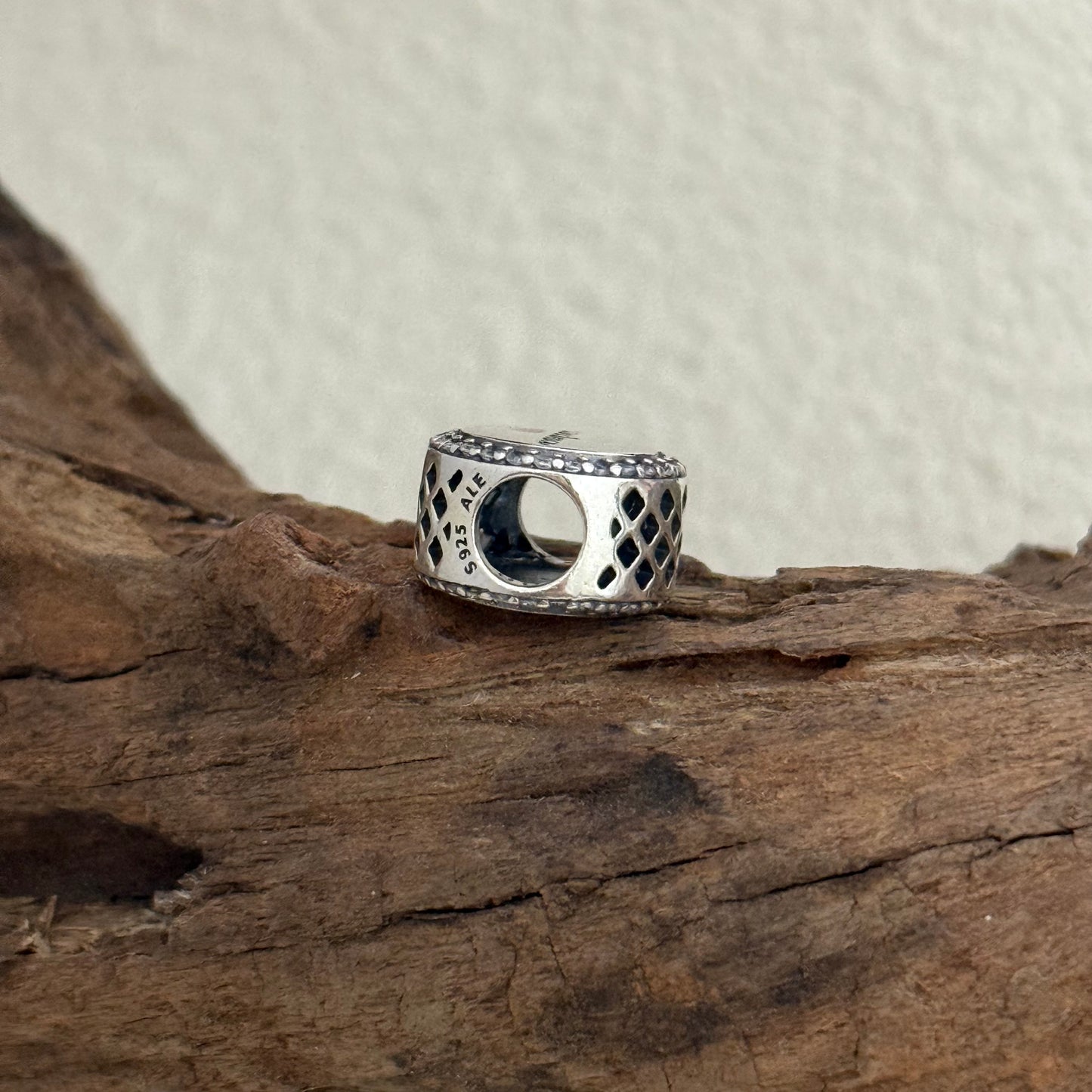 Grandma CZ Family Tree Exclusive Bead Charm S925 Silver for Pandora Bracelet