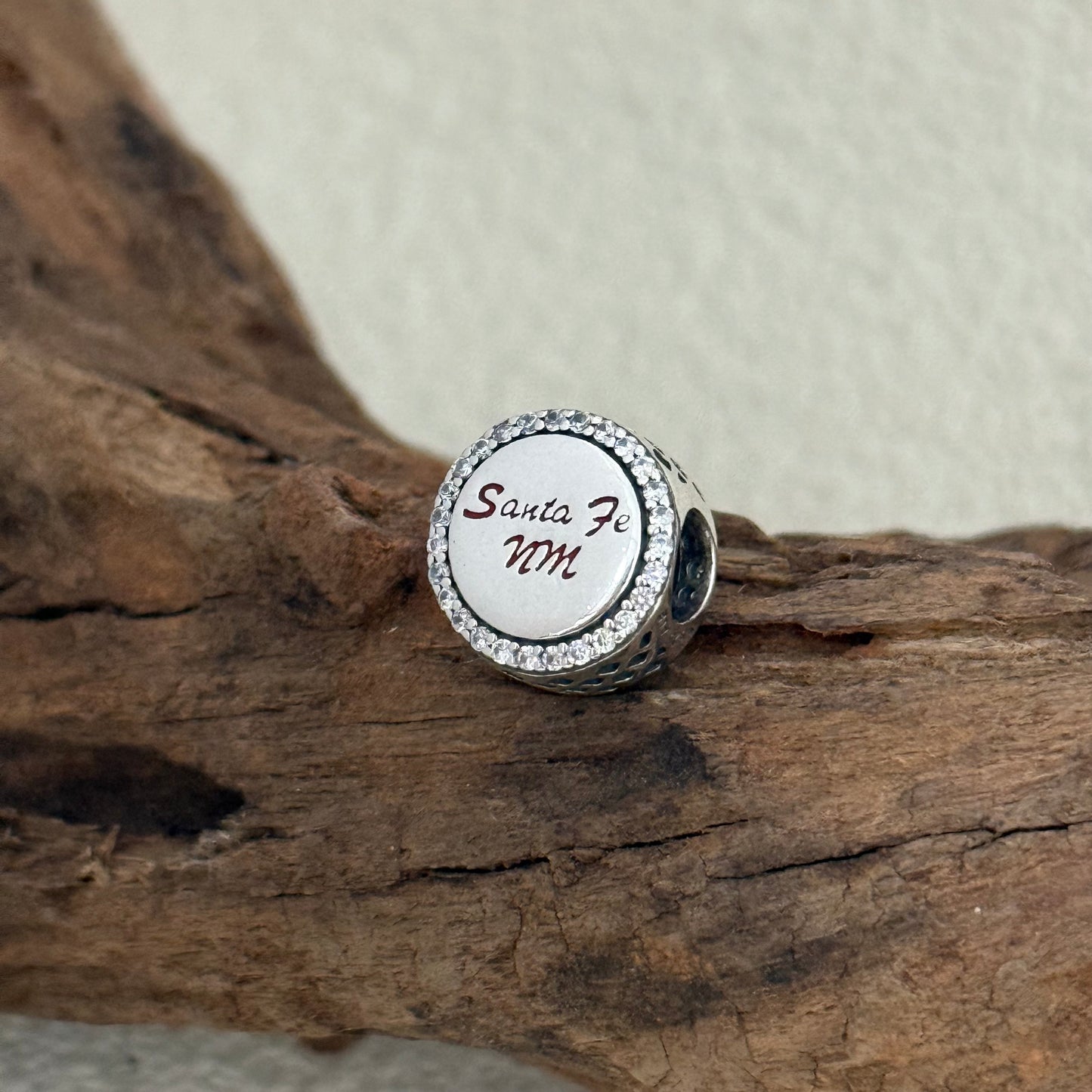 Santa Fe New Mexico Exclusive Bead Charm S925 Silver for Pandora Bracelet