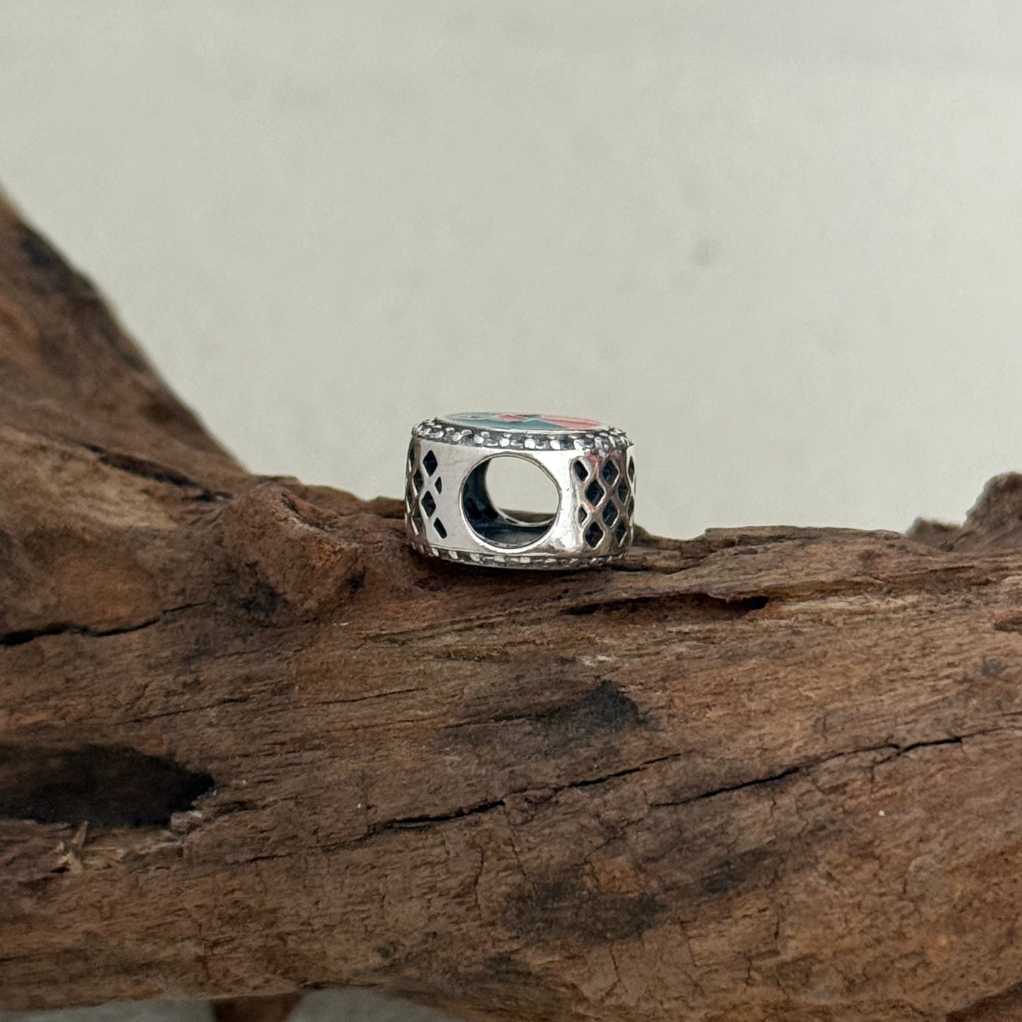 Miami Flamingo Exclusive Bead Charm S925 Silver for Pandora Bracelet