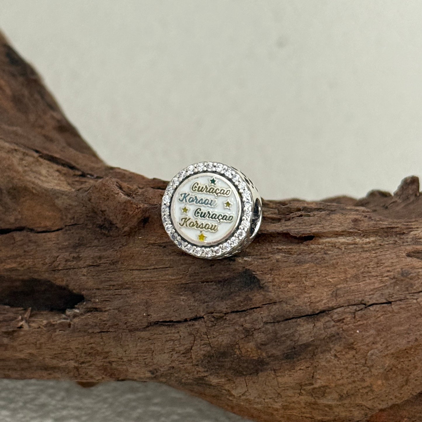Swimsuit Curacao Exclusive Bead Charm S925 Silver for Pandora Bracelet