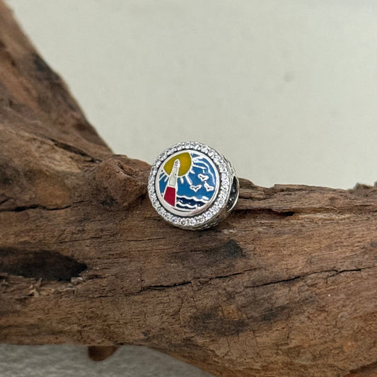 Long Island Exclusive Bead Charm S925 Silver for Pandora Bracelet