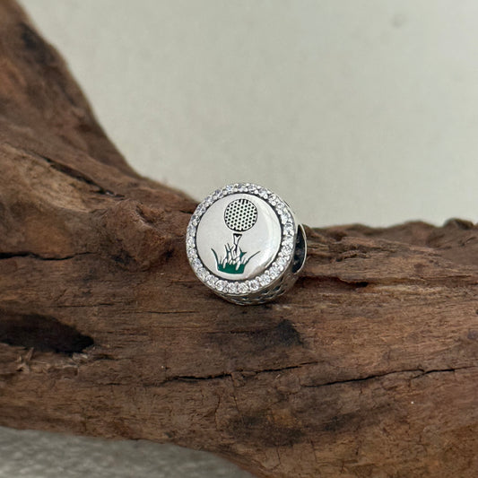 Florida Golf Exclusive Bead Charm S925 Silver for Pandora Bracelet