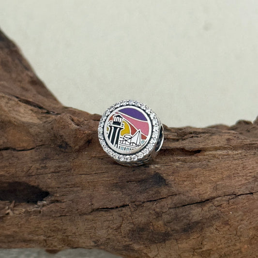 Sandusky Ohio Exclusive Bead Charm S925 Silver for Pandora Bracelet