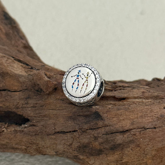Moko Jumbie Exclusive Bead Charm S925 Silver for Pandora Bracelet